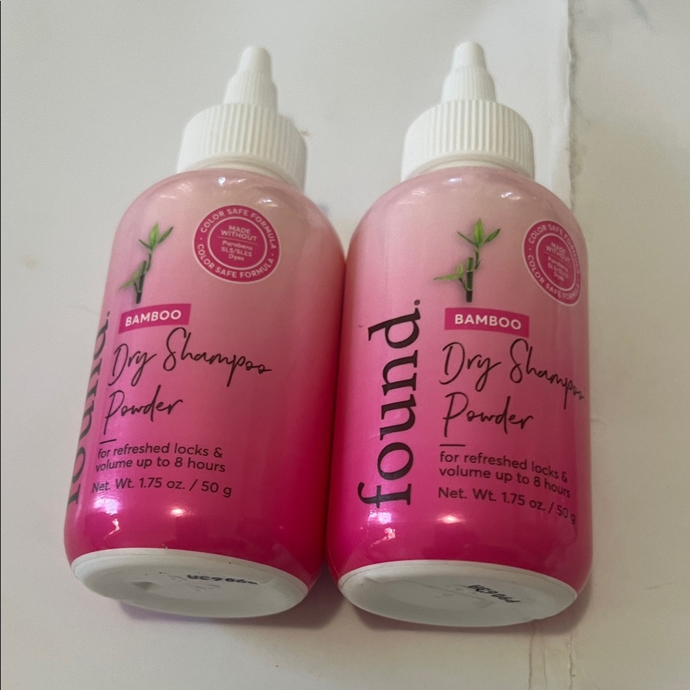 Bamboo Dry Shampoo Powder For refreshed locks Net wt‎ 1.75 oz